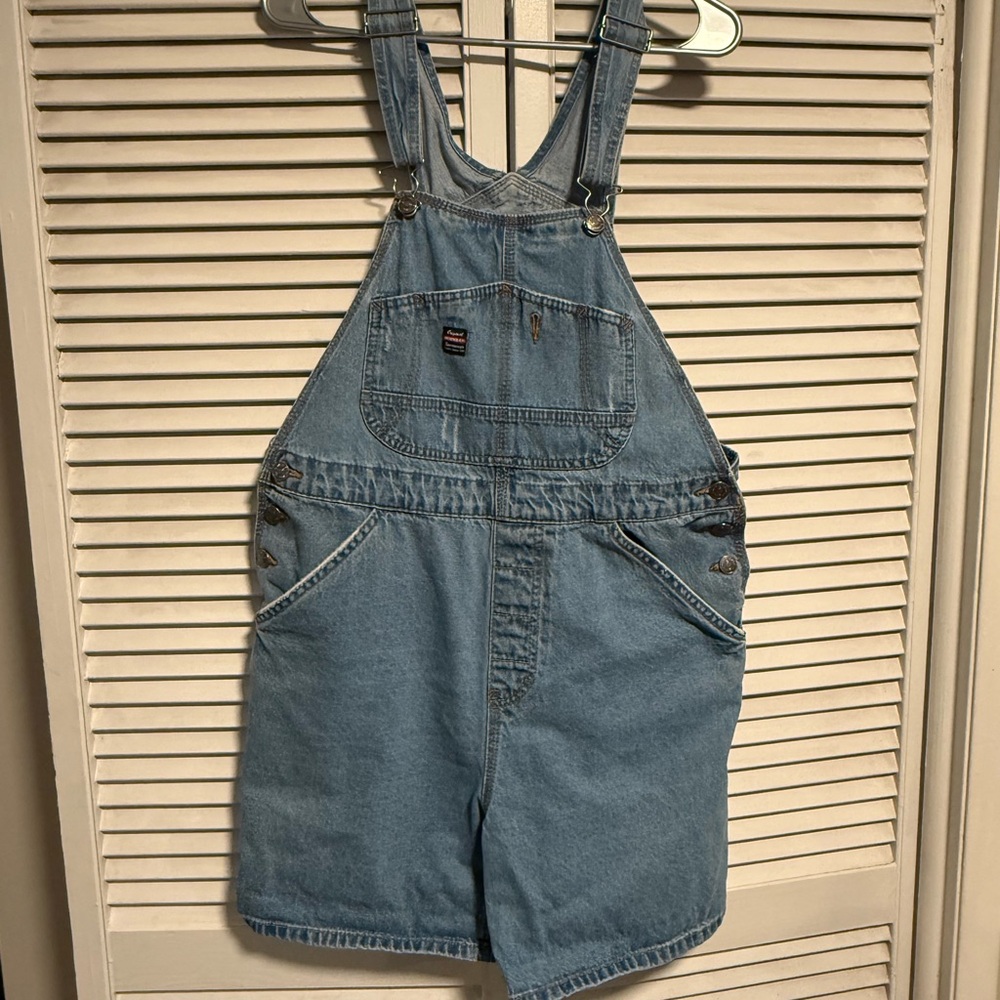 Blue Denim Overalls